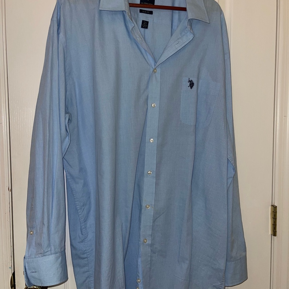 U.S. Polo Assn. Sky Blue Dress Shirt